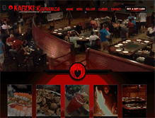 Tablet Screenshot of kabukiromanza.com